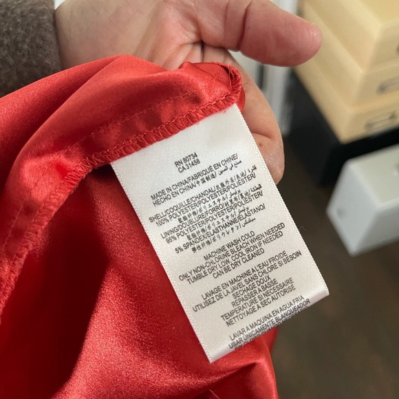 Max and Cleo red dress size 2 - Picture 3 of 4